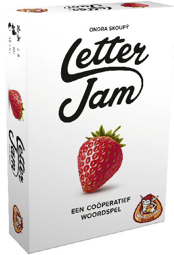 Doos van Letter Jam – coöperatief woordspel
