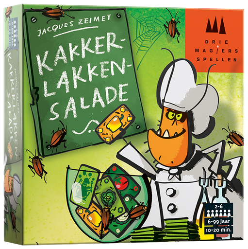Doos van Kakkerlakkensalade – kaartspel
