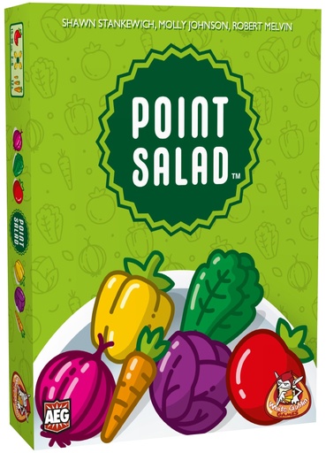 Doos van Point Salad – kaartspel