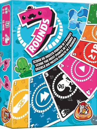 Doos van 7 Rounds – kaartspel