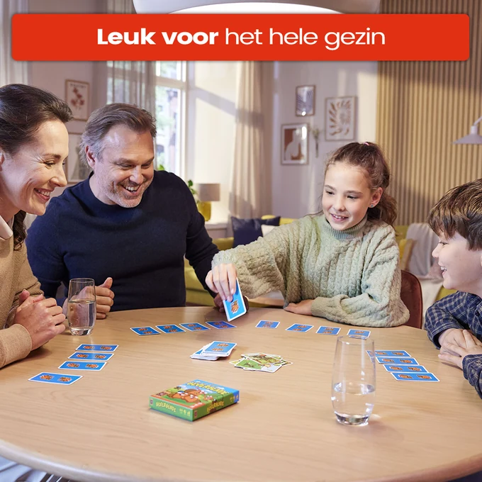 Beverbende — het spel met het gezin aan tafel