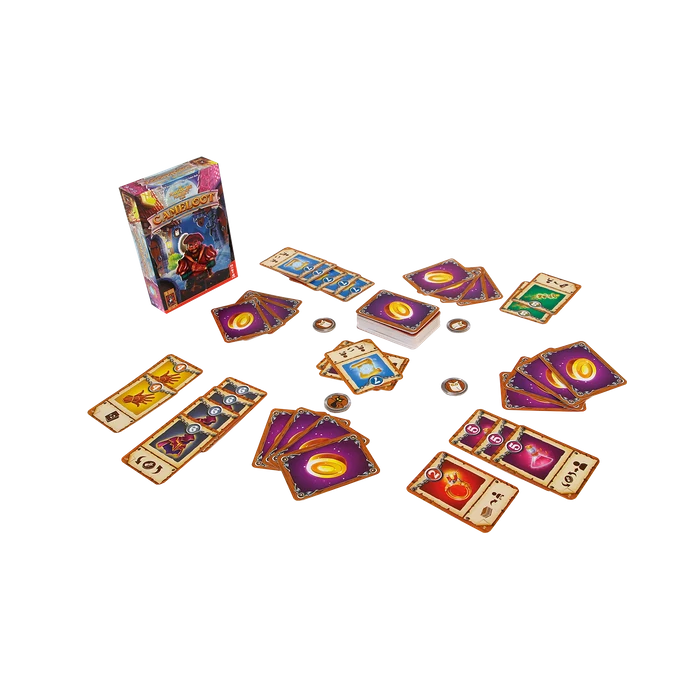 Cameloot — overzicht van de spelopstelling