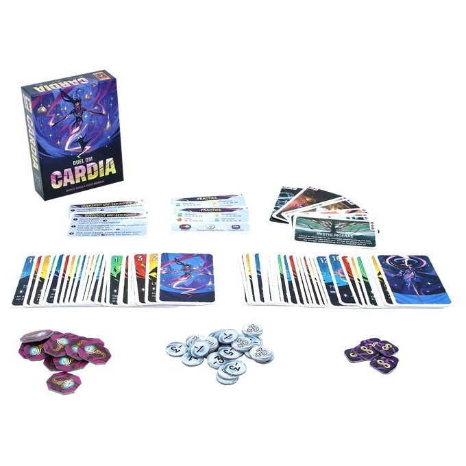 Cardia (NL) — overzicht van de kaarten en fiches