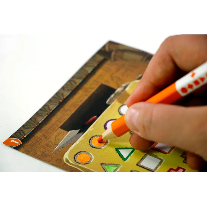 Pick a Pen: Crypten — een vak inkleuren tijdens het spel