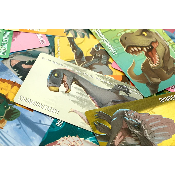 Similo: Jurassic World — detail van de speelkaarten