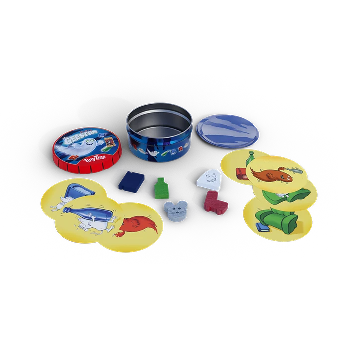 Tiny tins: Vlotte Geesten — inhoud van het reisblik
