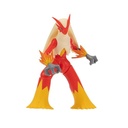 Pokémon Blaziken Battle Feature Figure - 4.5-Inch Blaziken Battle Ready Figure with Leg Kick Attack