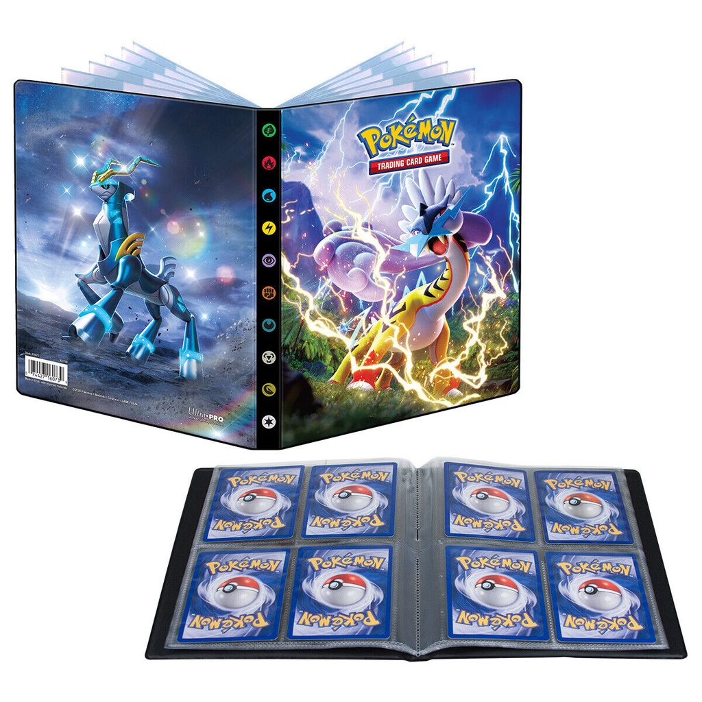 Ultra Pro - Asmodee - Pokémon Scarlet and Purple - Temporal Forces (EV05): Card Holder - Capacity: 80 Cards - Board Games - Trading Card Accessories