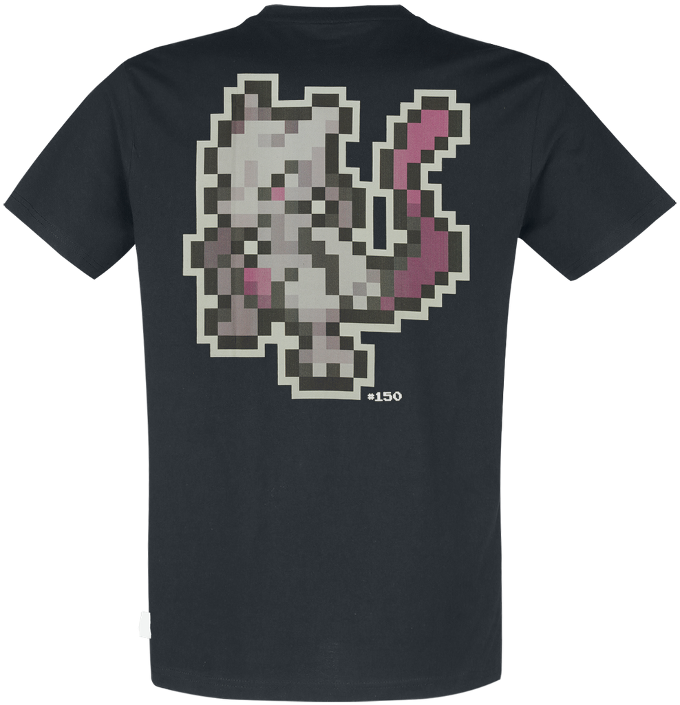 Pokémon Mewtwo T-Shirt Black
