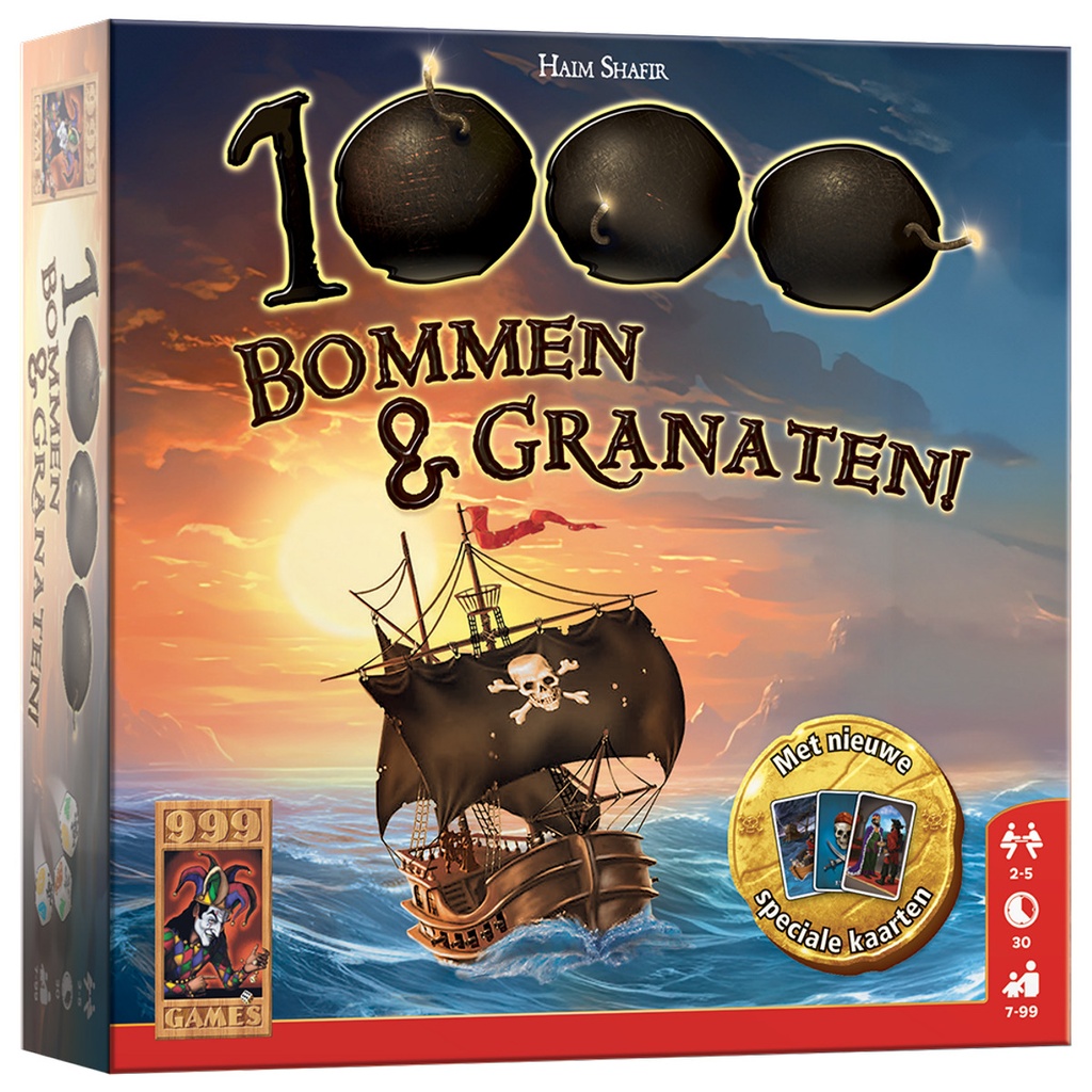 [999-DUI01] 1000 Bommen & Granaten! – party kaartspel