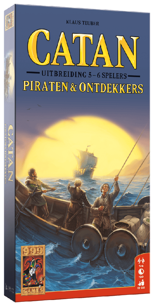 Catan: Piraten & Ontdekkers - Uitbreiding voor 5-6 Spelers (NL)
