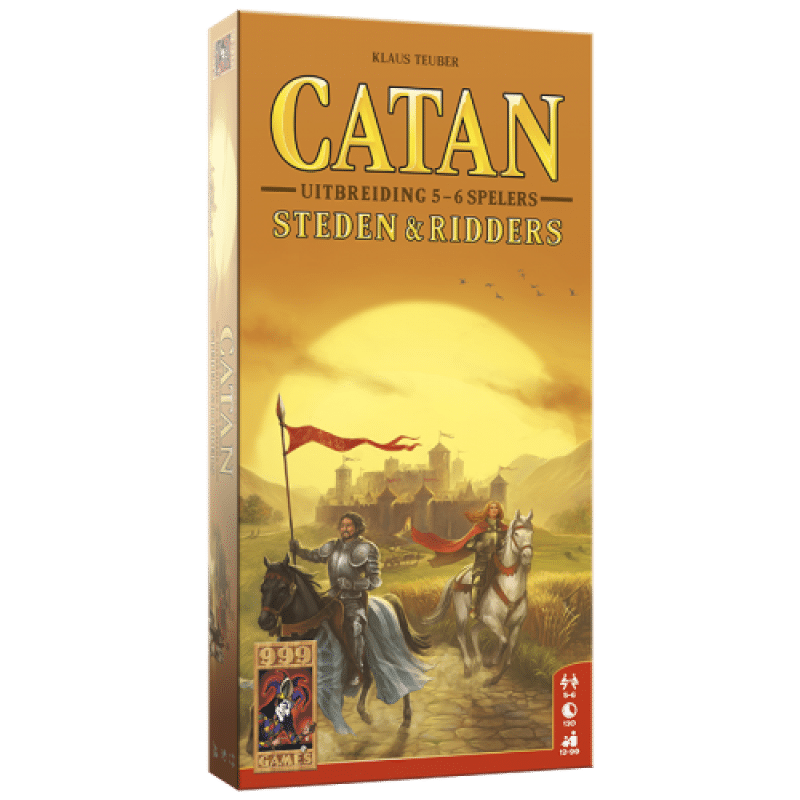 Catan: Steden & Ridders - Uitbreiding voor 5-6 Spelers (NL)