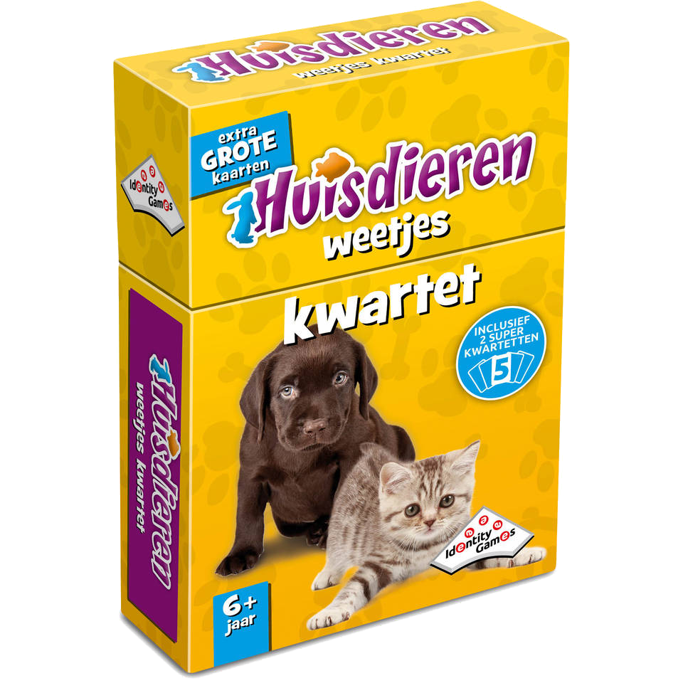 [IG-11229] Huisdieren Weetjes Kwartet (NL)