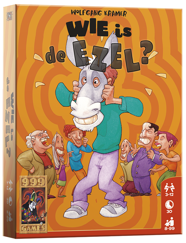Wie is de Ezel – kaartspel