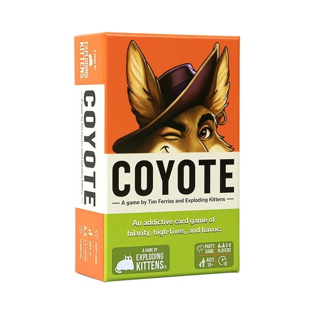 Coyote kaartspel exploding kittens