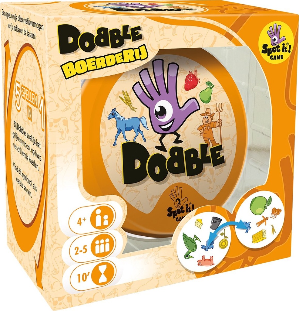 [Double boerderij kaartspel] Dobble boerderij kaartspel