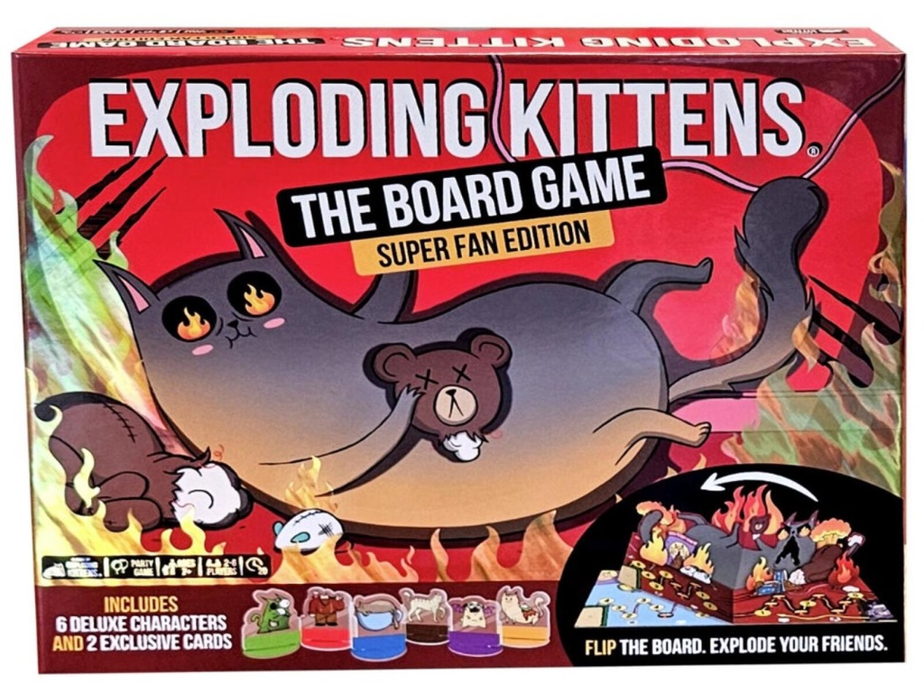 [Exploding kittens super fan edition bordspel] Exploding Kittens: Super Fan Edition