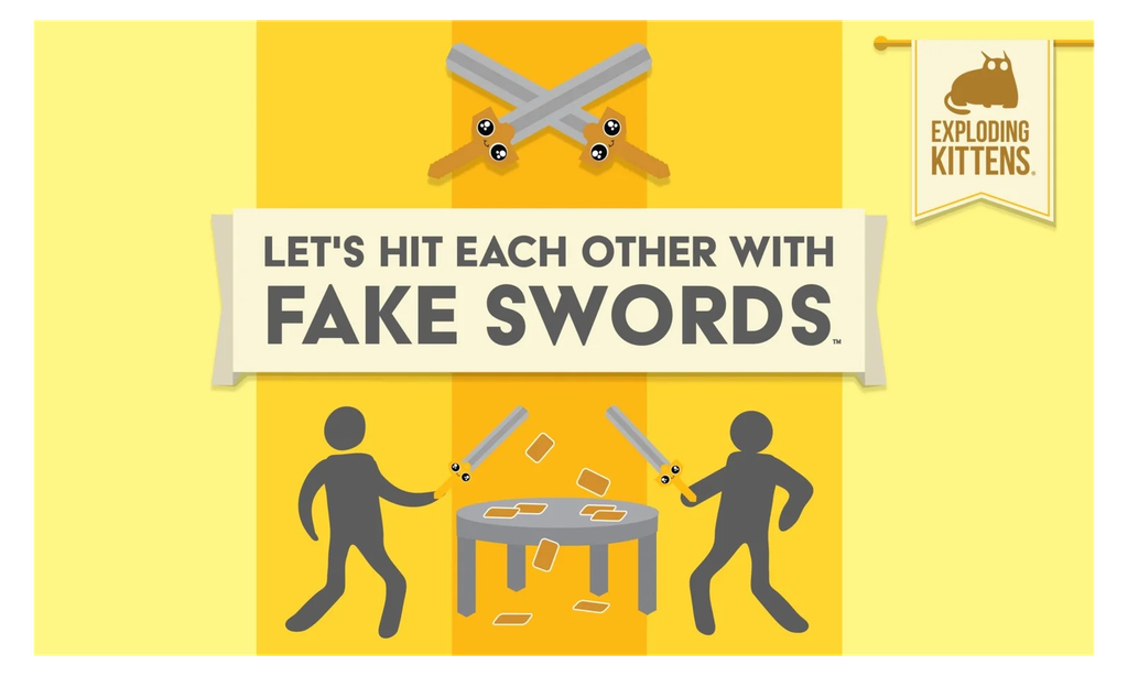Let's Hit Each Other With Fake Swords
