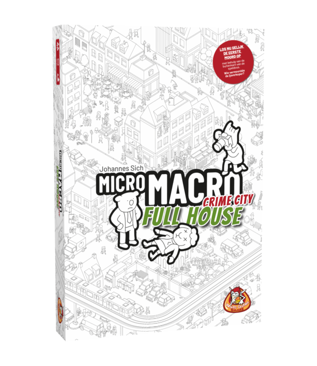 [Micromacro crime city full house bordspel] MicroMacro: Crime City 2 - Full House (NL)