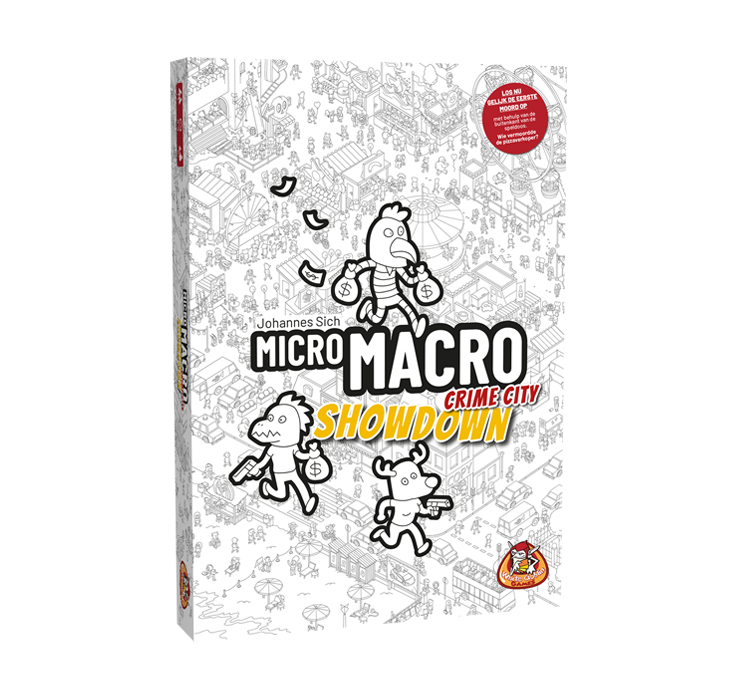 [Micromacro crime city showdown bordspel] MicroMacro: Crime City 4 - Showdown (NL)
