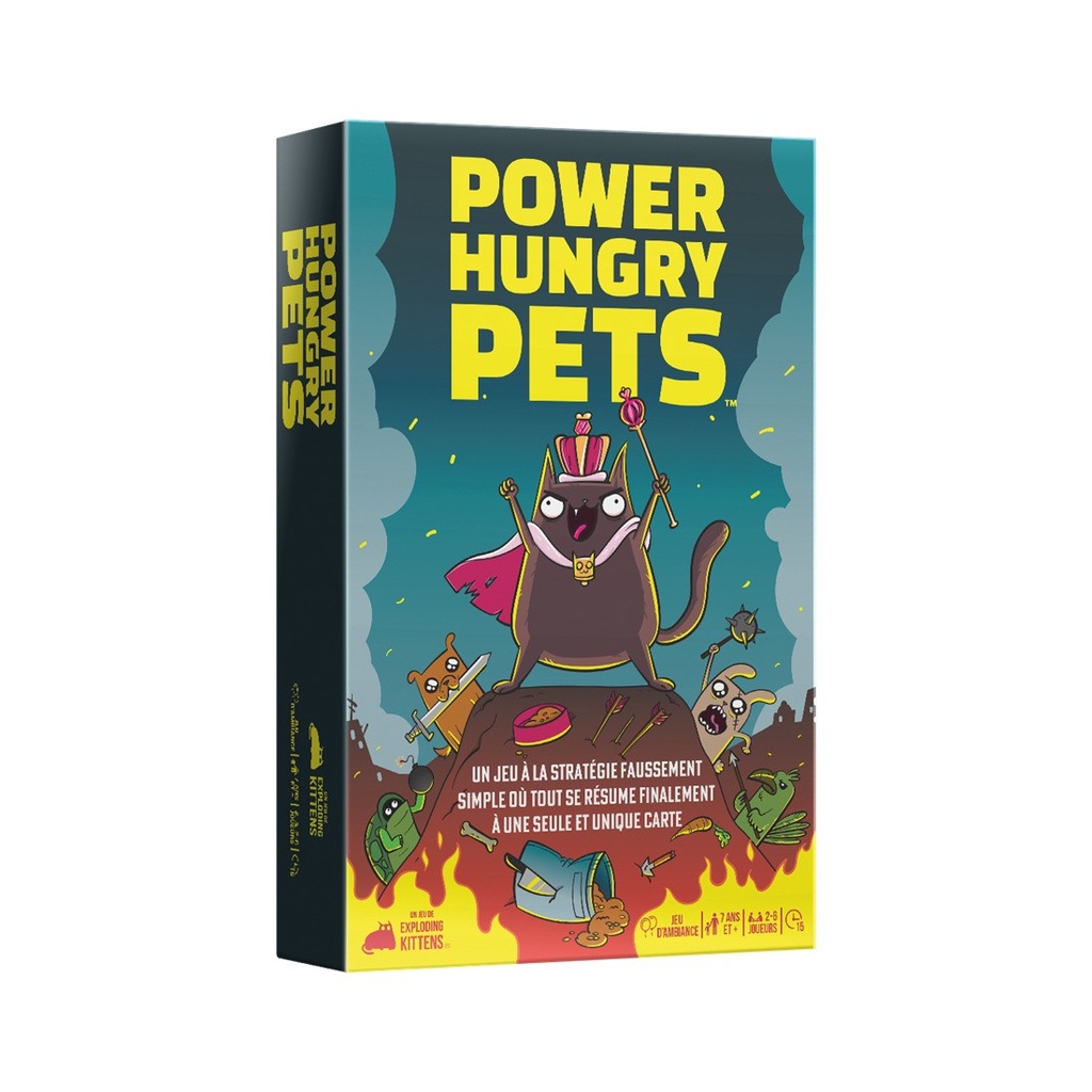 Power hungry pets kaartspel exploding kittens