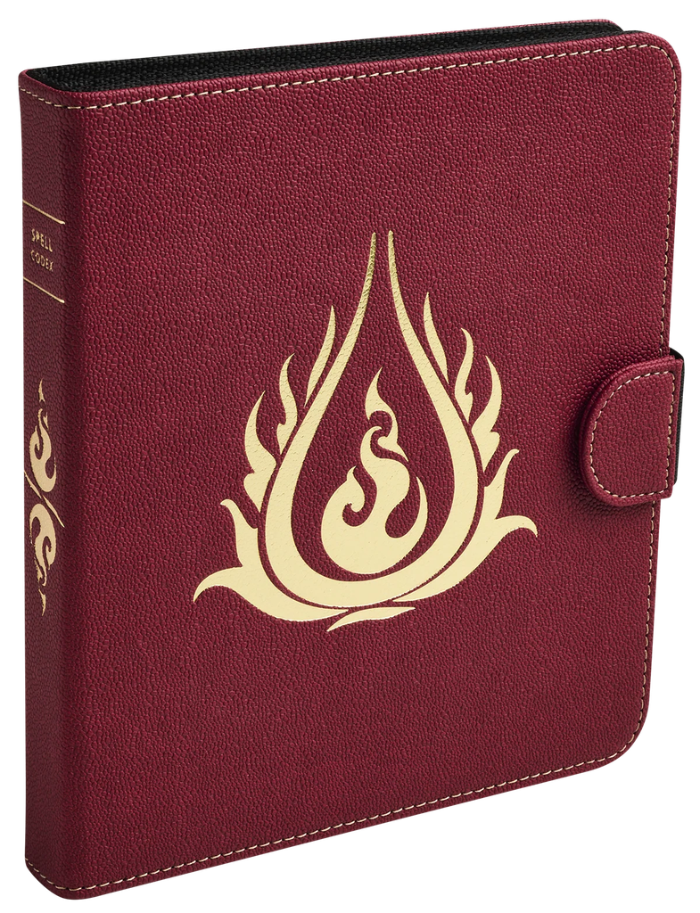 Dragon Shield - Spell Codex - Blood Red