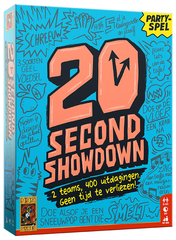 [999] 20 Second Showdown – partyspel met teams en uitdagingen