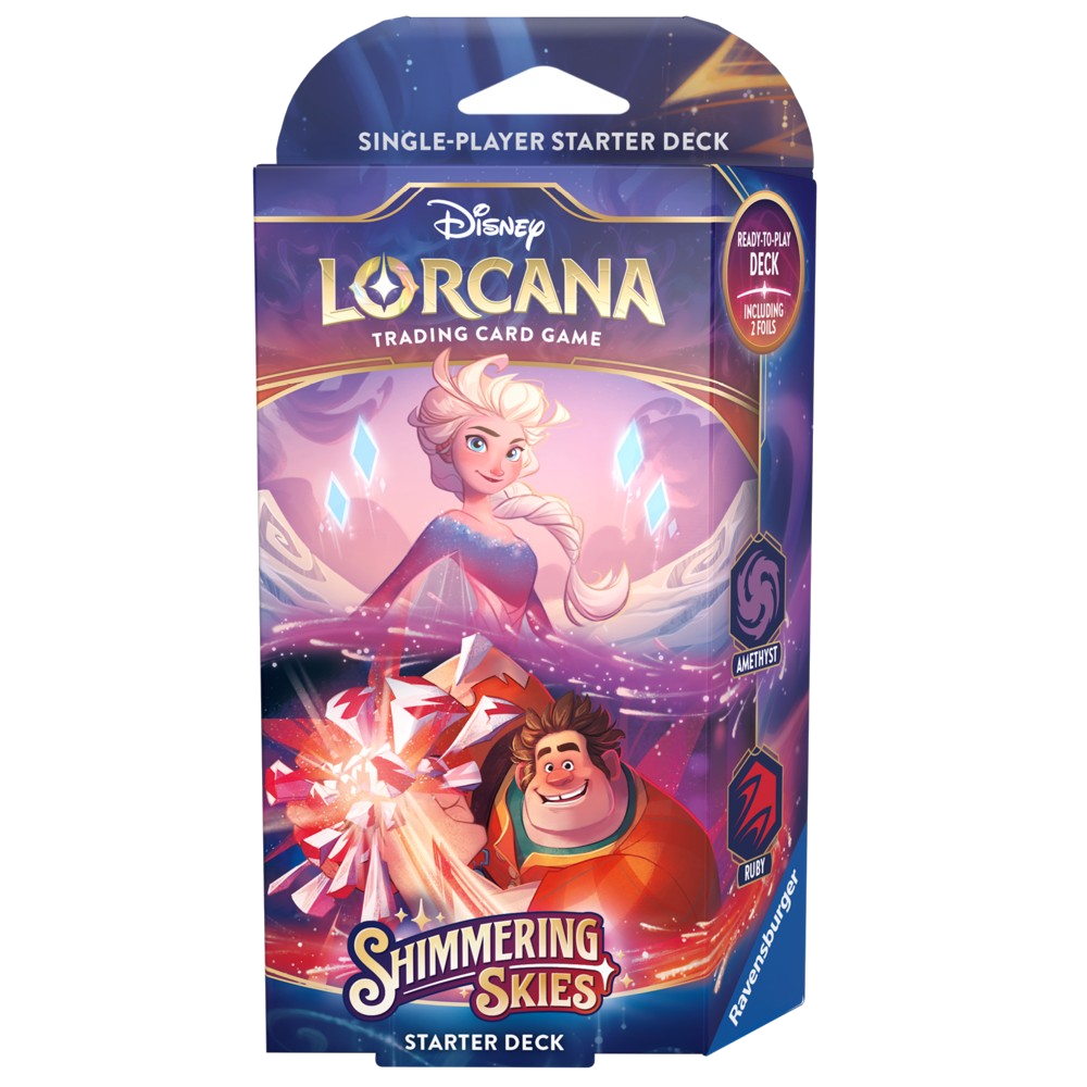 Disney Lorcana TCG - Starter Deck Elsa & Wreck-It Ralph (Shimmering Skies)