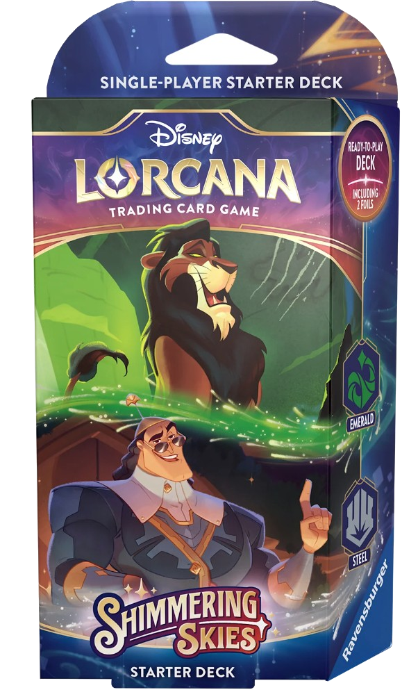 Disney Lorcana TCG - Starter Deck Scar & Kronk (Shimmering Skies)