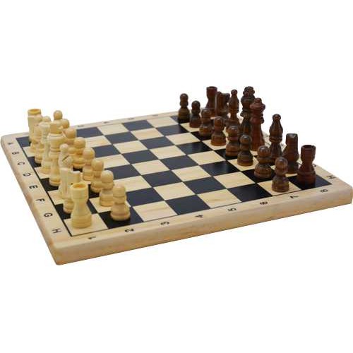 Schaakspel – basis set (bord + stukken)