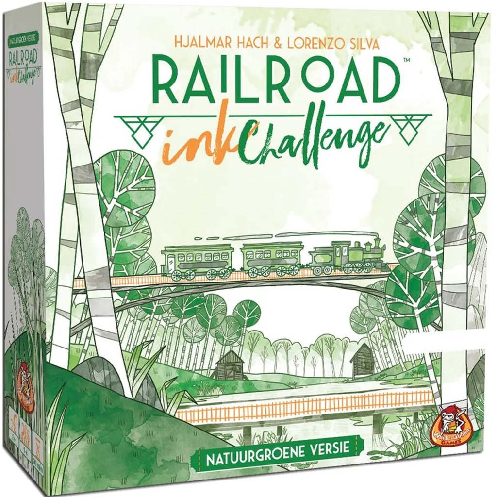 [Railroad ink challenge groen] Railroad ink challenge groen