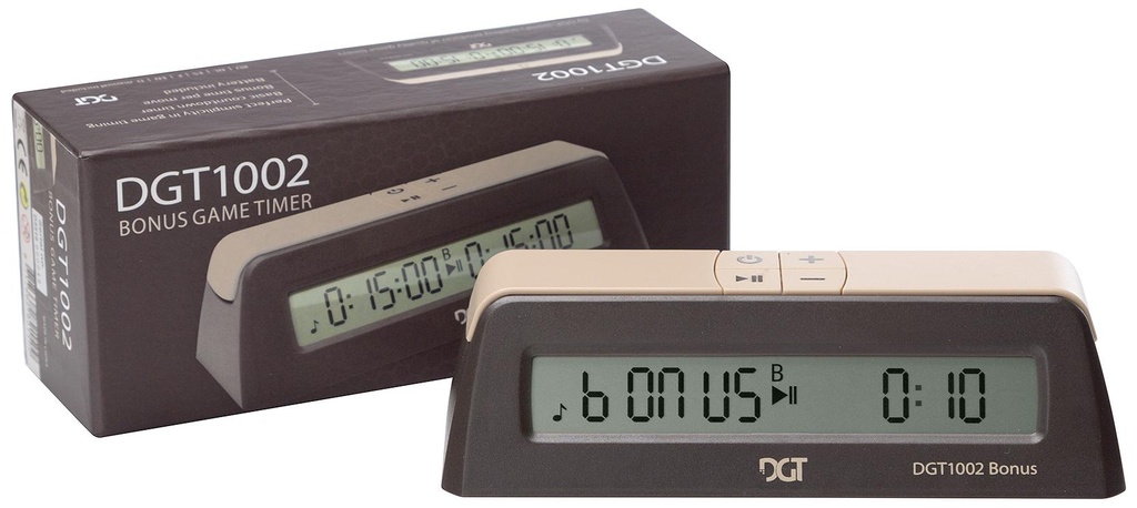 DGT1002 – digitale schaakklok (basic timer)