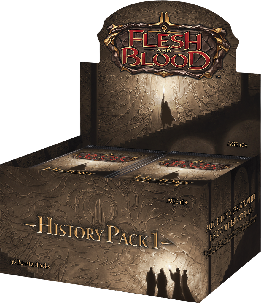 Flesh & Blood TCG - History Pack 1 Booster Box (EN)