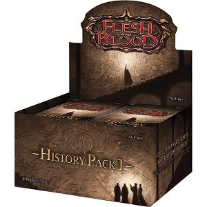 Flesh & blood tcg - history pack 1 booster box - en