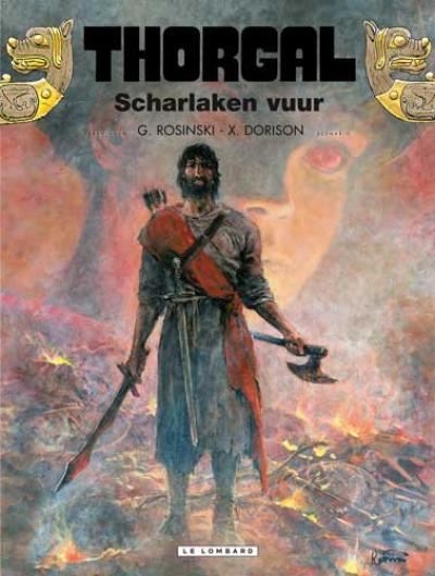 Thorgal 35 scharlaken vuur strip nederlands