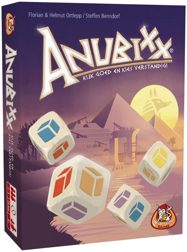 Anubixx – dobbel/rol-en-schrijf spel