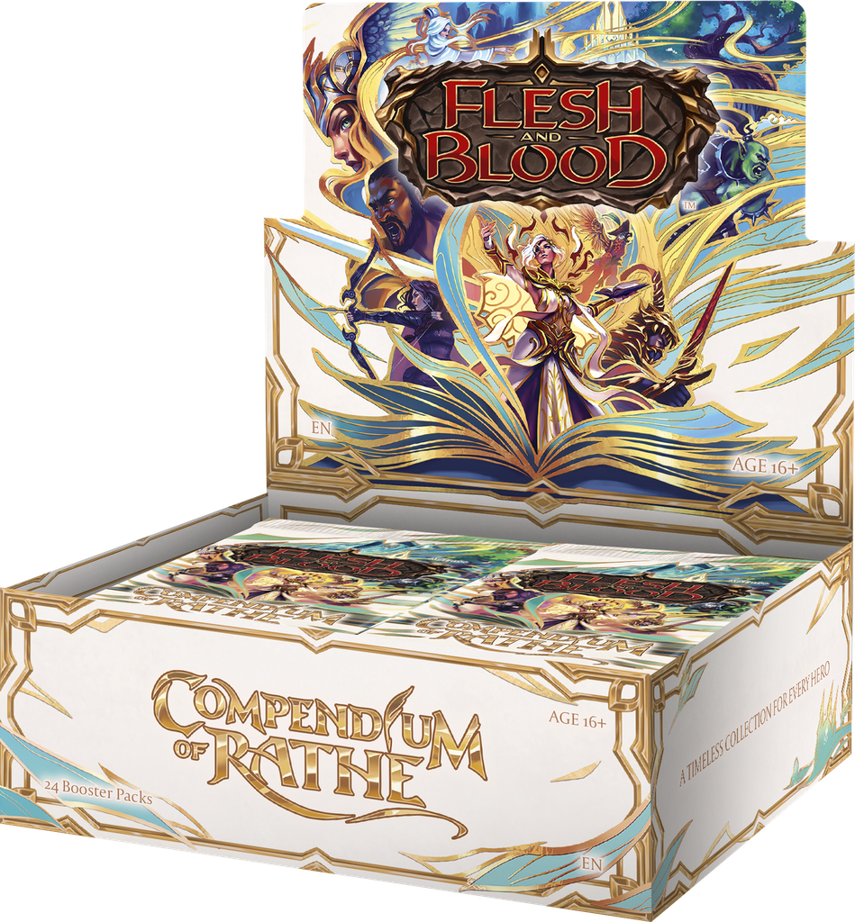 Flesh & Blood TCG - Compendium of Rathe Booster Display (24 Packs) (EN)