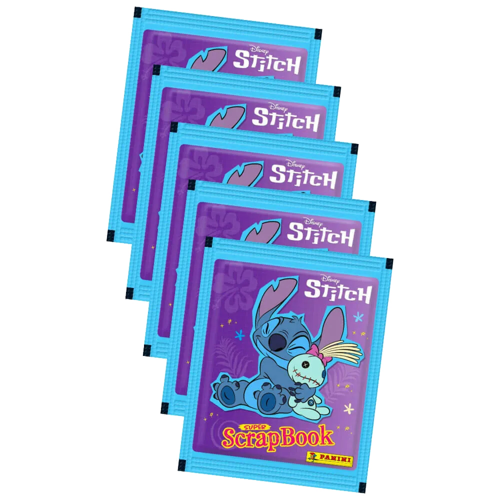 [Stitch super scrapbook sticker - bo [pan770]] Disney Stitch - Super Scrapbook Sticker Booster