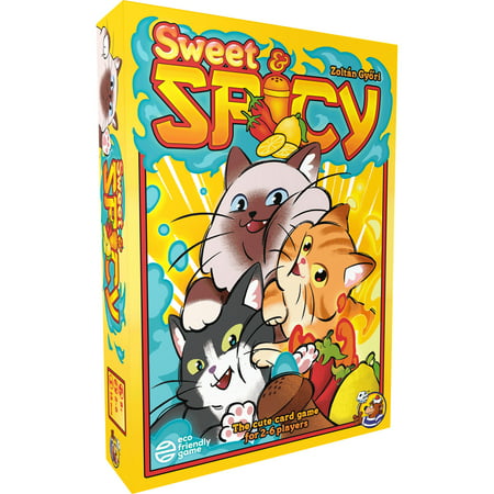 Sweet & Spicy - Card Game – the New & Even More Accessible Version of Spicy a Bluff Card Game - for 2 to 6 Players Age 8+ 15 Min