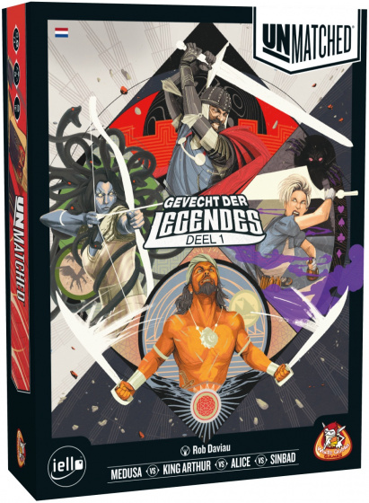 Bordspel Unmatched: Gevecht Der Legendes (NL)
