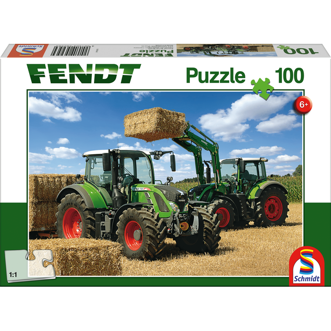 [SCH-56256] Puzzle Fendt 724 Vario, Fendt 716 Vario, 100 stukjes