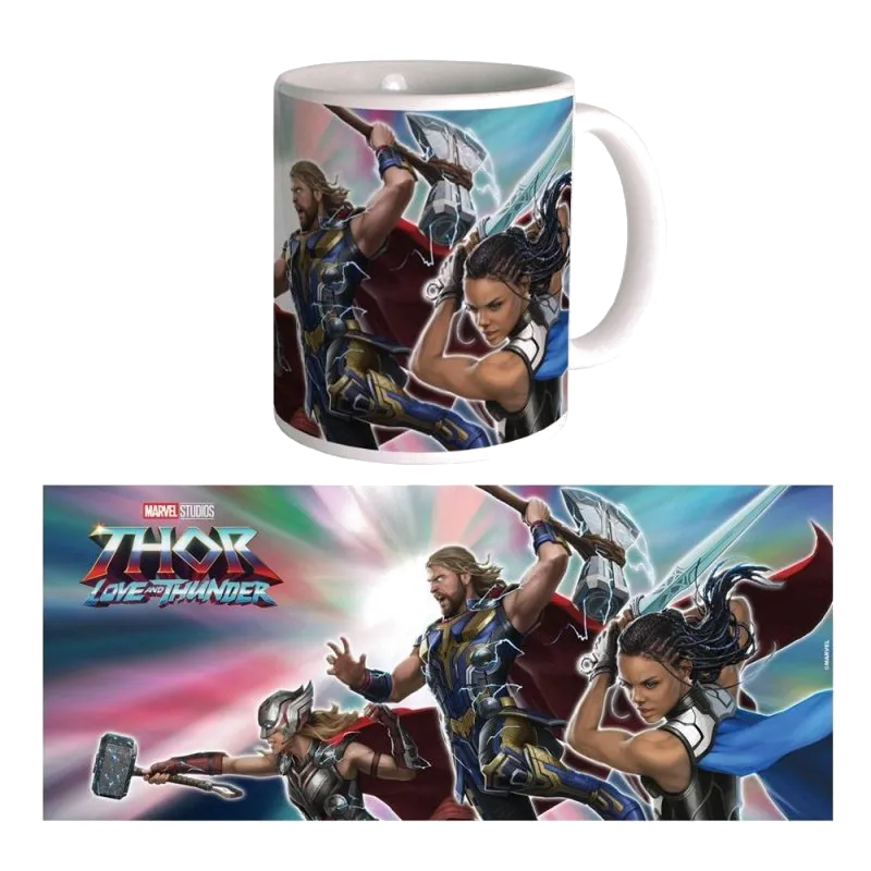 Marvel - Thor: Love and Thunder - Battle for Asgard Mug