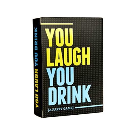 You Laugh You Drink by DSS Games [Adult Drinking Game for Game Night Pregames Parties | Gift Idea for Friends | Ages 21 and up]