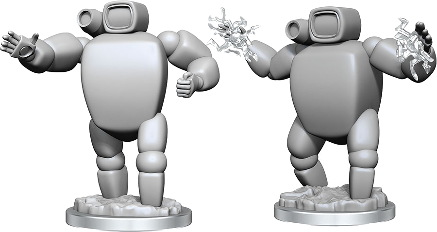 WizKids Starfinder Deep Cuts: Hugbot Incapacitators Pathfinder Miniatures