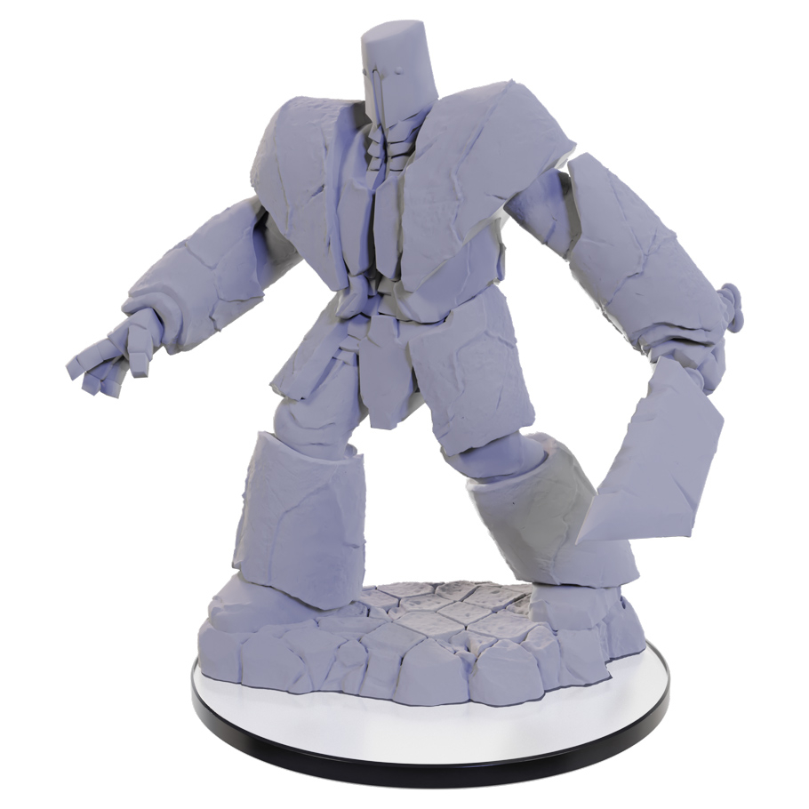 Critical Role Unpainted Miniatures: Cobalt Golem