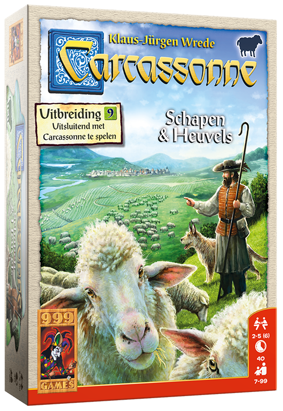 Carcassonne: Schapen & Heuvels – uitbreiding