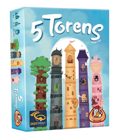 White Goblin Games Gezelschapsspel 5 Torens
