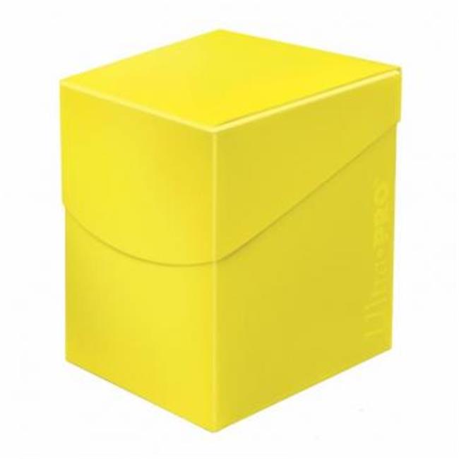 Ultra Pro 85690 Eclipse Pro 100+ Deck Box Lemon Yellow