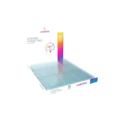 Gamegenic - Ultrasonic 9-Pocket Toploading Pages Display