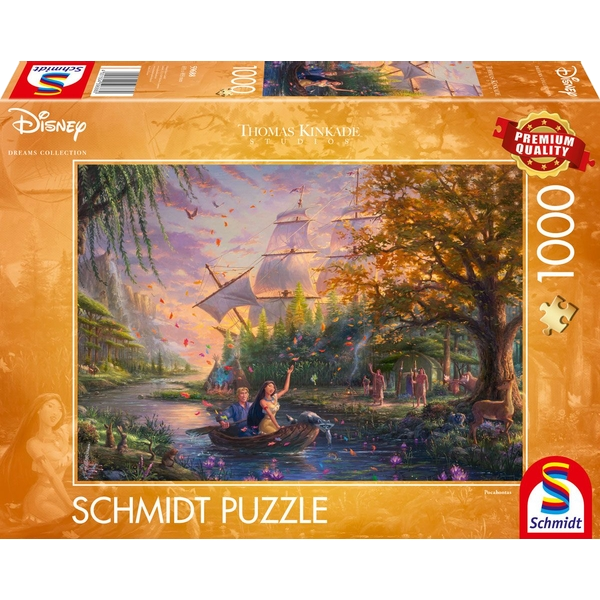 Schmidt - Thomas Kinkade: Disney Pocahontas Puzzle (1000 Pieces)